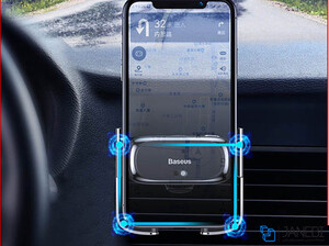 پایه نگهدارنده هوشمند داخل خودرو بیسوس Baseus Mini Electric Car Holder