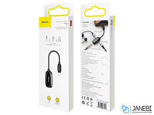 مبدل لایتنینگ به صدا بیسوس Baseus Lightning To 3.5mm Adapter