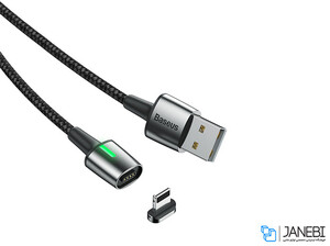 کابل آهنربایی لایتنینگ بیسوس Baseus Lightning Magnetic Cable 1m/2.4A