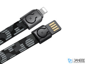 کابل شارژ و انتقال داده لایتنینگ بیسوس Baseus Golden Collar Lightning Cable