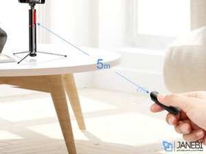 سه پایه و مونوپاد گوشی بیسوس Baseus Bluetooth Selfie Stick