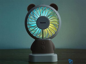 پنکه قابل شارژ دستی و رومیزی بیسوس Baseus Dharma Bear Fan