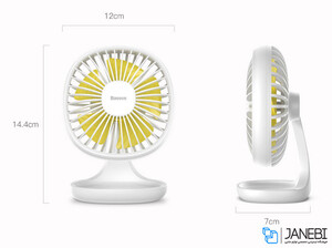 پنکه رومیزی بیسوز Baseus Pudding Shaped Fan