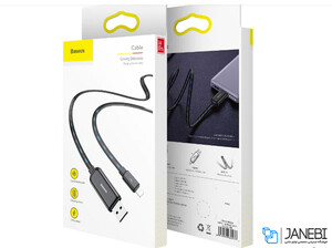 کابل لایتنینگ بیسوس Baseus LED Glowing Lightning Data Cable 1m