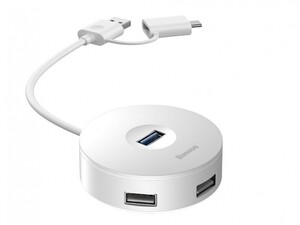 هاب یو اس بی بیسوس Baseus Round Box Hub USB Adapter