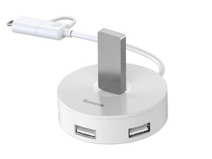 هاب یو اس بی بیسوس Baseus Round Box Hub USB Adapter