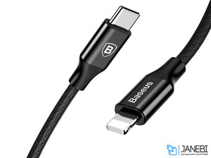 کابل شارژ سریع PD تایپ-سی به لایتنینگ بیسوس Baseus Yiven Series Type-C to Lightning Cable 2M