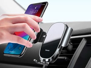 پایه نگهدارنده هوشمند گوشی بیسوس Baseus Smart Car Mount Holder