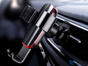 پایه گوشی بیسوس Baseus Metal Age Gravity Outlet Car Mount