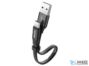 کابل شارژ و انتقال داده تایپ سی بیسوس Baseus Nimble Type C Portable Cable 23cm