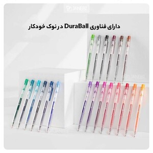 بسته 10 تایی خودکار شیائومی Xiaomi KACO TURBO Gel Pen Pena Pulpen Bolpoin K5