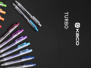 قیمت بسته 10 تایی خودکار شیائومی Xiaomi KACO TURBO Gel Pen Pena Pulpen Bolpoin K5