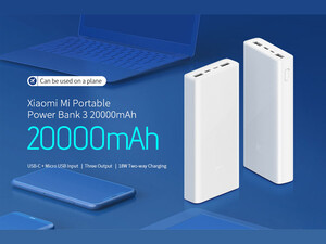 پاوربانک شارژ سریع شیائومی Xiaomi PLM18ZM Mi Power Bank 3 20000mAh