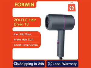 سرعت سشوار شیائومی Xiaomi Zolele T3 Hair Dryer 800W