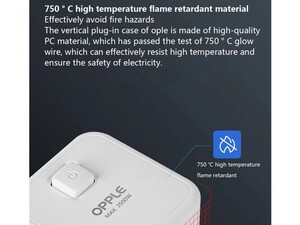 چندراهی شیائومی Xiaomi opple multi-function socket 2500W