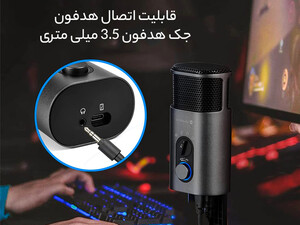 میکروفون کنفرانس شیائومی Xiaomi Yuemi YMMKF006 USB live game anchor conference microphone