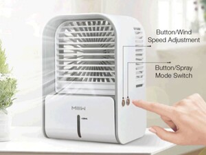 دستگاه رطوبت ساز شیائومی Xiaomi Miwu Jingxiang Desktop Humidification Fan LJQ-122