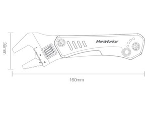 چاقو آچار چند کاره شیائومی Xiaomi Mas craftsman multi-function wrench knife