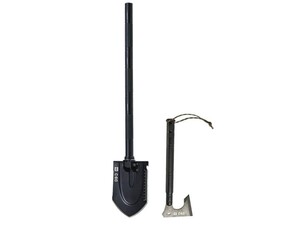 تبر و بیل فولادی ضدزنگ چند منظوره شیائومی Xiaomi HUOHOU Multifunctional axe and shovel