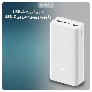 پاور بانک شارژ سریع شیائومی Xiaomi Youpin Mi Power Bank 3 30000MAh PB3018ZM