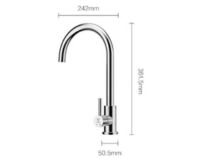 شیرآب استیل شیائومی Xiaomi Yunmi stainless steel faucet C-003YM