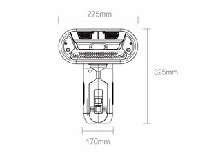 جارو برقی دستی ماورا بنفش شیائومی Xiaomi Mijia SWDK KC301 Wired Handheld Dust Mite Controller Ultraviolet