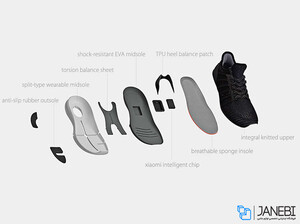 کفش هوشمند شیائومی Xiaomi Smart Sneakers