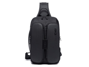 کوله پشتی تک بند یو اس بی دار بنج BANGE BG-7079 Multi-function Men&#39;s Crossbody Bag Backpack