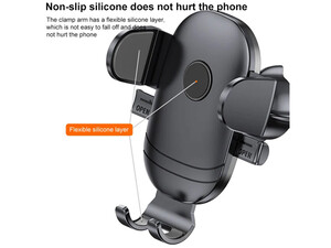 هولدر موبایل داخل خودرو WiWU Windshield Universal Car Mount Phone Holder Desk Stand CH013