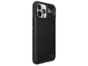 کیف چرمی محافظ نیلکین آیفون 13 پرومکس Nillkin Apple iPhone 13 Pro CamShield Leather Case