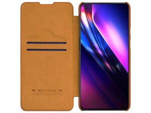 کیف چرمی نیلکین وان پلاس Nillkin Qin Leather Case OnePlus 9