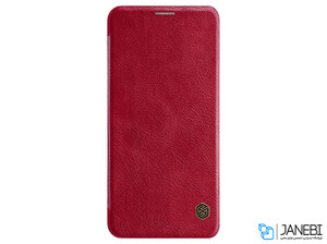 کاور چرمی نیلکین ال جی Nillkin Qin leather case LG G8 ThinQ