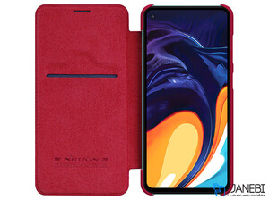 کاور چرمی نیلکین سامسونگ Nillkin Qin leather case Samsung Galaxy A60