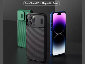 قاب محافظ مگنتی آیفون 15 پرو نیلکین Nillkin Apple iPhone 15 Pro CamShield Pro Magnetic Case