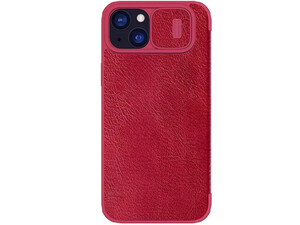 کیف محافظ آیفون 15 پلاس نیلکین Nillkin Apple iPhone 15 plus Qin Pro leather case