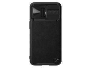 قاب محافظ آیفون 13 پرو نیلکین Nillkin Apple iPhone 13 Pro CamShield Leather Case