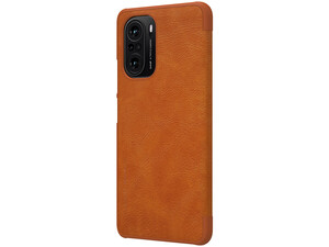 کیف چرمی محافظ نیکین شیائومی NillkinXiaomi Redmi K40/K40 Pro/K40 Pro+/Mi 11i/Poco F3 Qin leather case k40