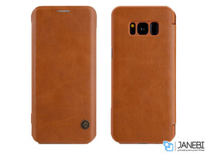 کیف چرمی نیلکین سامسونگ Nillkin Qin Leather Case Samsung Galaxy S8