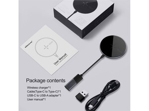 شارژر وایرلس مگنتی نیلکین Nillkin NKT06 iPhone MagSlim Wireless Charger