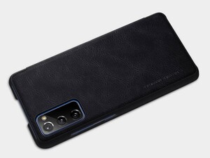 کیف چرمی نیلکین سامسونگ Nillkin Qin Leather Case Samsung Galaxy S20 FE 2020