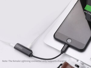 مبدل لایتنینگ به صدا نیلکین Nillkin RockPower audio adapter-Lightning to Lightning&3.5mm