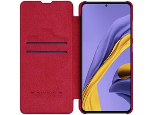 کیف چرمی نیلکین سامسونگ Nillkin Qin Leather Case Samsung Galaxy A51