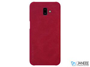 کیف چرمی نیلکین سامسونگ Nillkin Qin Leather Case Samsung Galaxy J6 Plus