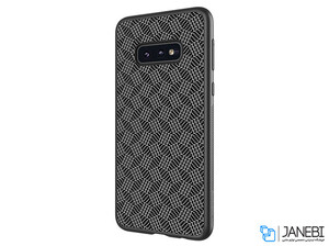 قاب محافظ فیبر نیلکین سامسونگ Nillkin Synthetic Fiber Plaid Case Samsung S10e