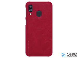 کیف چرمی گوشی سامسونگ Nillkin Qin leather case Samsung Galaxy A40