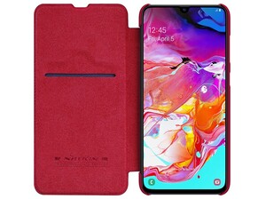 کیف چرمی نیلکین سامسونگ Nillkin Qin Leather Case Samsung Galaxy A70/A70s