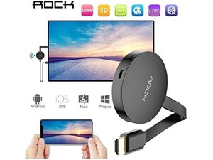 دانگل اچ دی ام آی راک Rock WiFi Display Dongle RCB0683