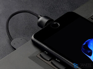 کابل لایتنینگ و استند راک Rockspace Suction Cup Lightning Cable