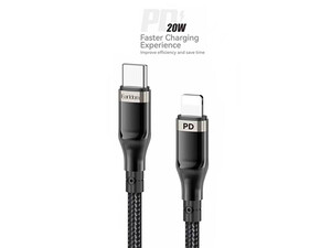 فروش کابل شارژ لایتنینگ ارلدام 20W Earldom EC-150 PD Charging Cable