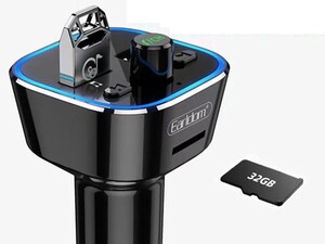 شارژر فندکی با قابلیت پخش موسیقی و تماس ارلدام Earldom Bluetooth Car Charger ET-M53